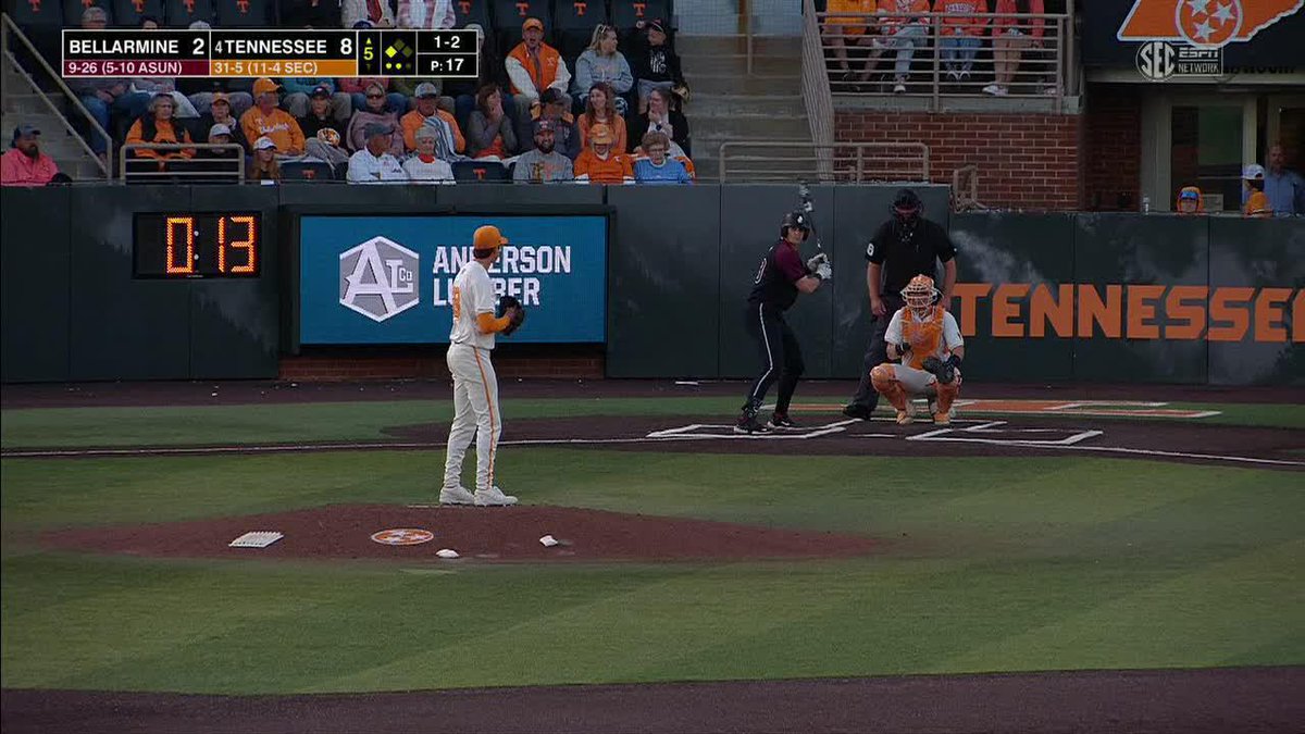 Nasty offspeed stuff from Mr. Combs! 📺 (SECN+) #GBO // #BeatBU