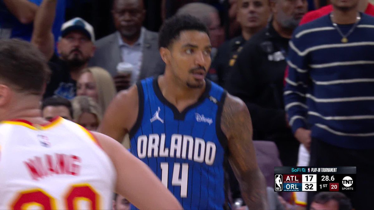 The ball movement from the Orlando Magic ➡️ the Gary Harris triple for an 18-2 spurt!
