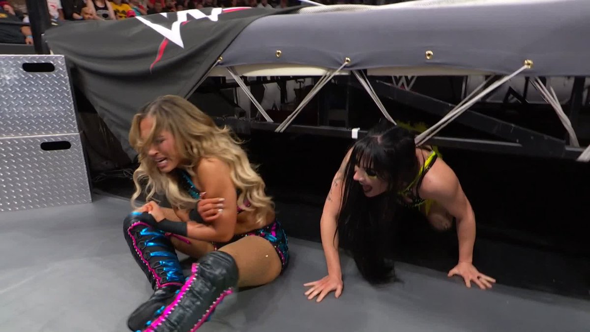 .Tater was just one step ahead of Valerie Loureda here! 😮‍💨 #WWENXT