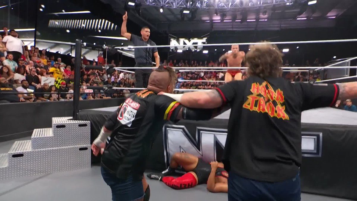 This Gauntlet Match is officially CHAOS! 🤯 #WWENXT