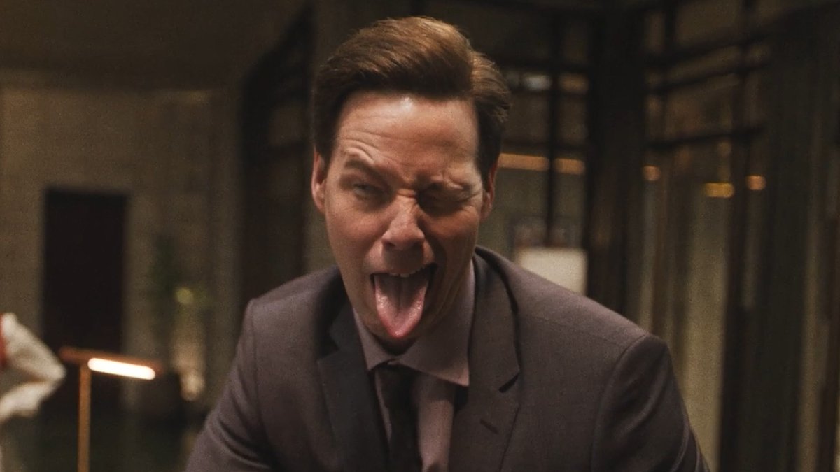 New clip from today’s episode of ‘THE STUDIO’ “I got you the original director of ‘Smile’ to basically remake his own movie, if a scary smile can gross over $200M, imagine what a scary wink could do” Read our review: