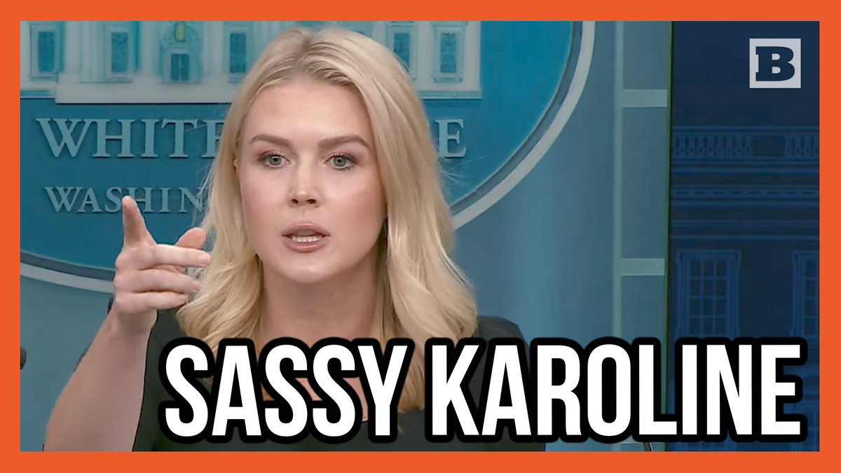 .Karoline Leavitt tries to get through to a slow journolib "I just told you the reason" Do you think he really doesn't get it -- or is he just playing dumb?