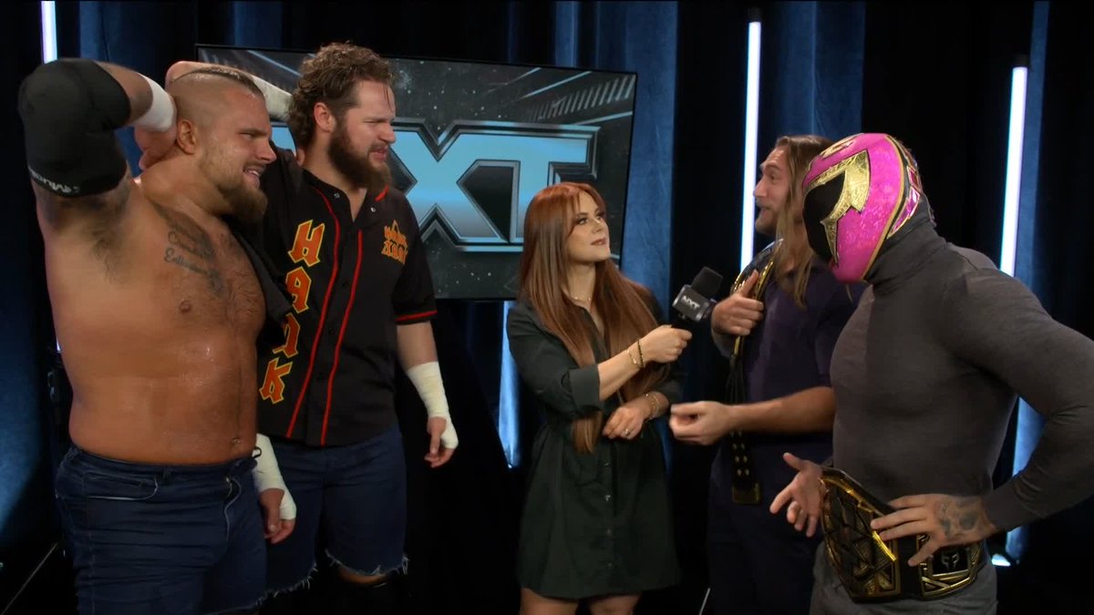 Tonight was just the beginning... Can Hank Walker and Tank Ledger take down Fraxiom THIS SATURDAY at #StandAndDeliver? #WWENXT