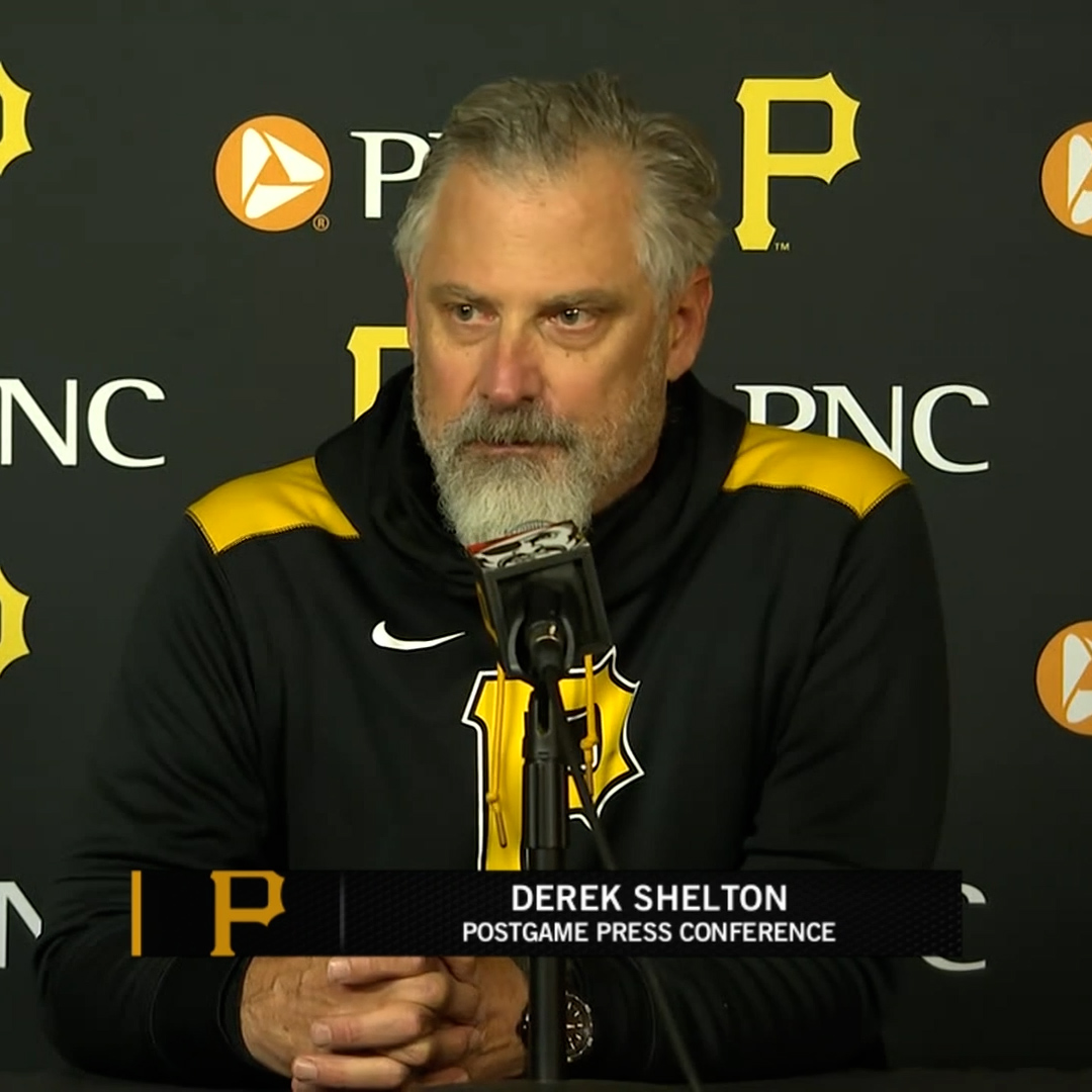 "We have to have more consistent at-bats. ... We've got to give ourselves an opportunity to be in games where we're on the advantage side of it." Derek Shelton on the shutout loss to the Nationals.