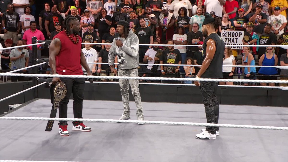 Count him out at your own risk, that ain't nothing new to Je’Von Evans 😤 #WWENXT