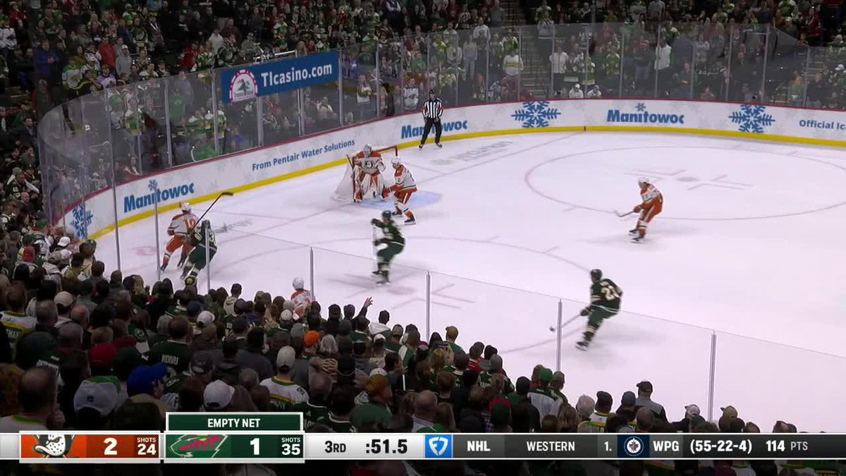 THE WILD TIED IT UP WITH 21 SECONDS LEFT TO SECURE A SPOT IN THE STANLEY CUP PLAYOFFS 🔥 FORCING OT GUARANTEED THEM THE ONE POINT THEY NEEDED! 😤