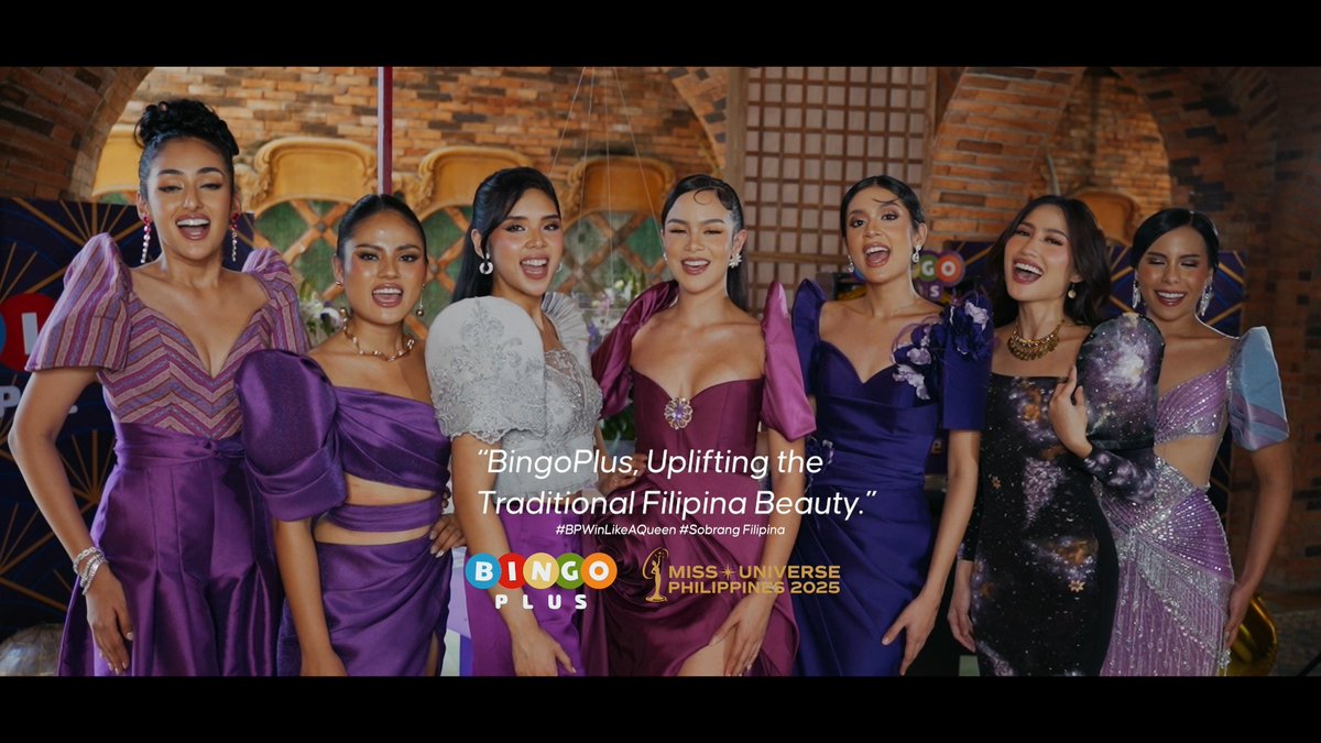SOBRANG FILIPINA! Beauty that dares, strength that endures. BingoPlus, uplifts the traditional Filipina beauty! #BPMUPH2025 #SobrangFilipina #BPWinLikeAQueen