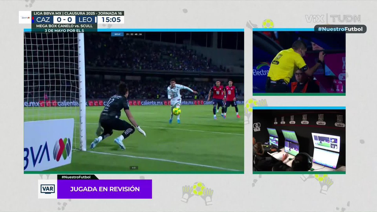 La implementación del VAR en el supuesto fuera de lugar del Cruz Azul-León es de las peores que he visto. Y nada, pues es un reflejo de una crisis arbitral en el futbol mexicano que todos ven menos los que trabajan en la Comisión…