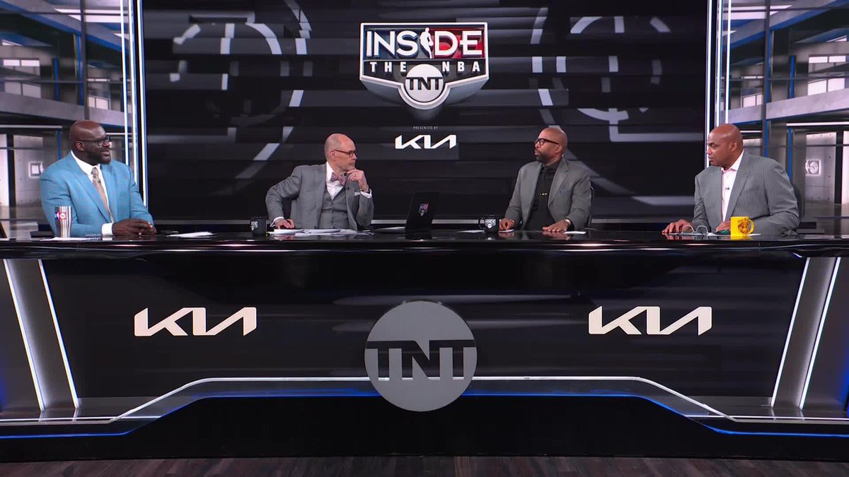 "Hard for who?" 🤣 Shaq's reaction to Chuck's repeat champions take is comedy 💀