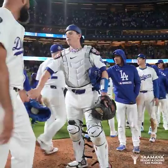 Victory formation! Dodgers x Yaamava' Resort & Casino
