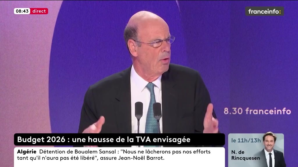 🔴 Suppression abattement fiscal de 10% pour les retraités ? ➡️ "Le Gouvernement n'a pas d'avis, il va falloir s'habituer à cela", dit Eric Lombard.