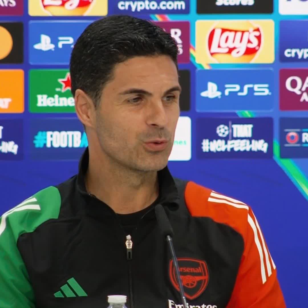 "We are trying to do something consistently where we can consistently dominate the European competition" 💪 Mikel Arteta says he wants to dominate the Champions League with Arsenal 🏆