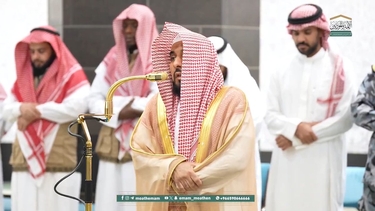 من مقاصد سورة الذاريات: تعريف المخلوقين بمصدر رزقهم وهو الله تعالى، لكي يفروا إليه ويحققوا العبودية له. تلاوة فضيلة الشيخ أ.د. #عبدالله_الجهني من صلاة الفجر 18 شوال 1446هـ.