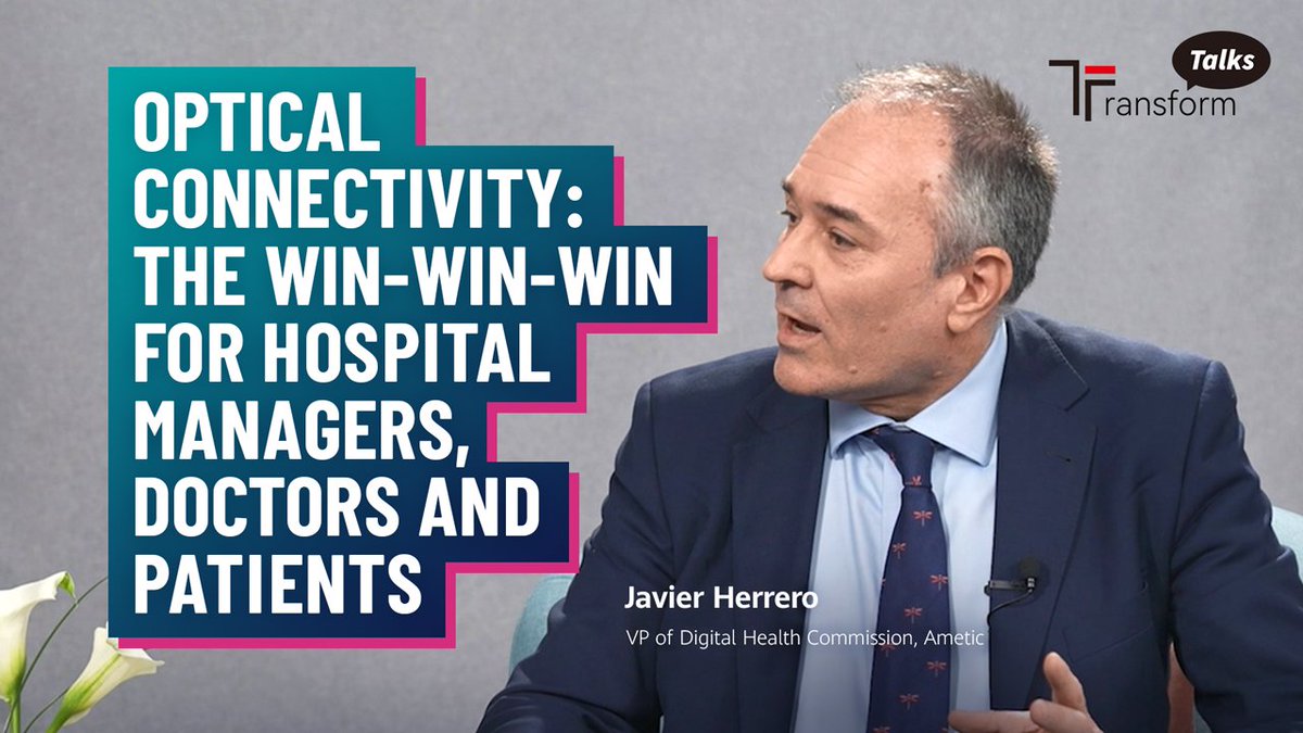 Spanish hospitals are revolutionizing care with optical connectivity! Spain's largest digital association, Ametic, shares how optical networks enhance communication, reduce electromagnetic contamination & boost hospital efficiency. By reducing interference and standardizing communication, a win-win-win is created: boosting efficiency for staff, improving care for doctors, and enhancing experiences for patients. Watch #TransformTalks from #MWC25 in Barcelona: #Huawei #ThisIsHuawei