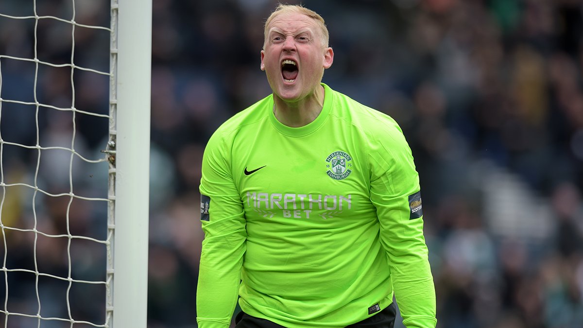 🗓️ On this day in 2016, Hibs beat Dundee United in the Scottish Cup Semi-Final 🏆 Conrad Logan 👏👏👏💚