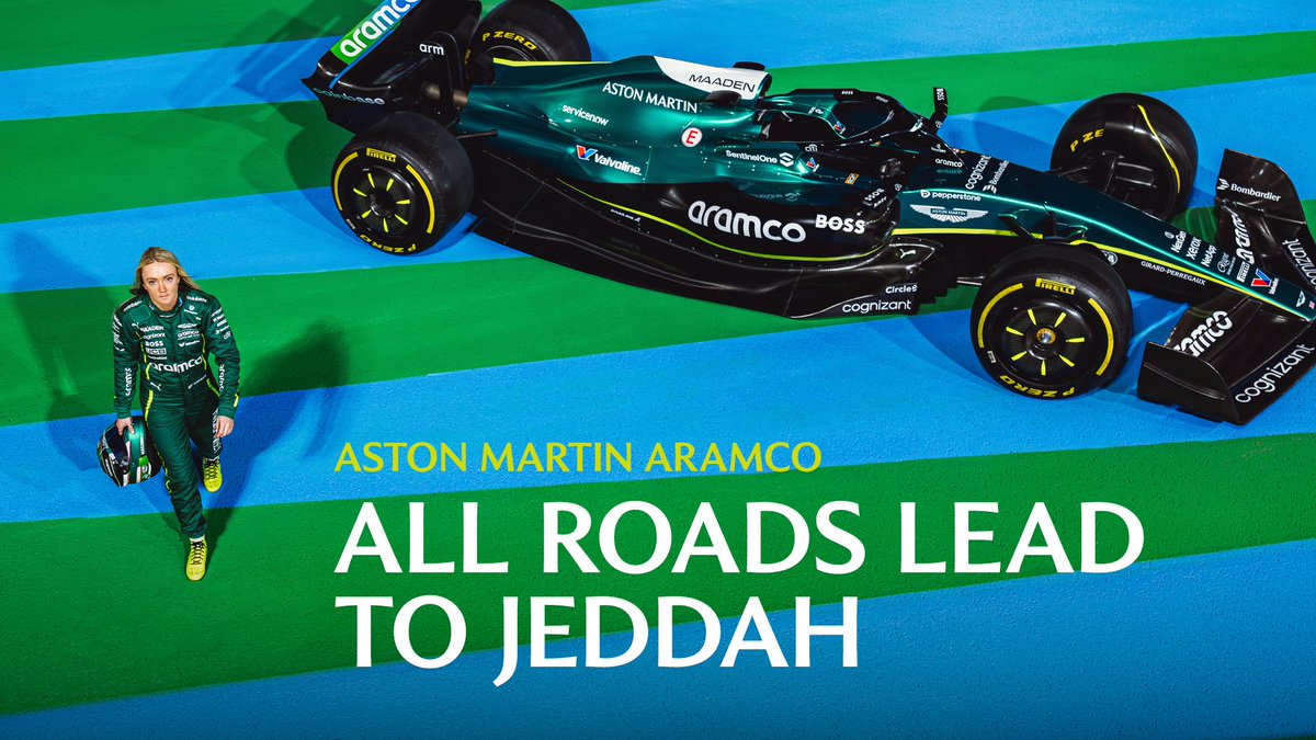 From desert highways to city skylines with aramco. Returning to Saudi Arabia with a road trip like no other. #SaudiArabianGP