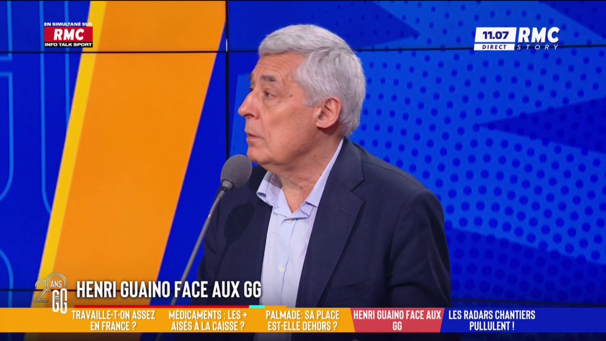🎙️ Henri Guaino, ex-député LR : "Ce que les responsables politiques n'arrivent pas à mesurer, c'est l'état de la société... une société qui est à bout ! La dramatisation ne fait que provoquer la colère... Les gens qui travaillent beaucoup le prennent pour eux !" #GGRMC