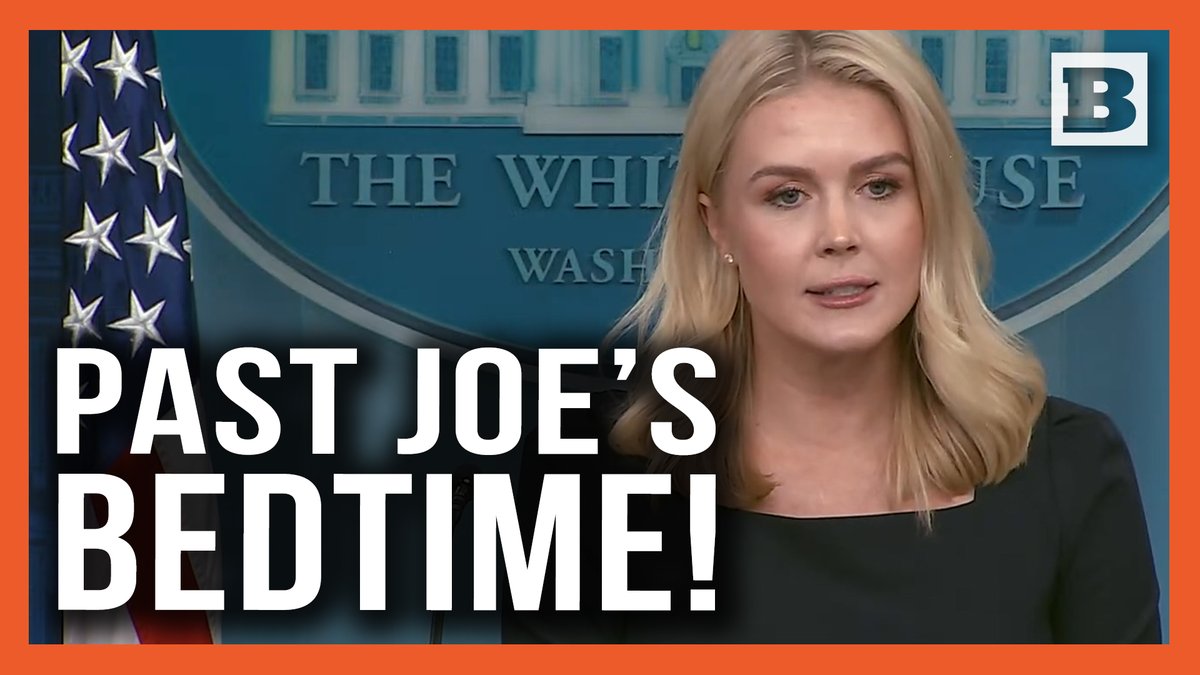 Sleepy Joe Returns! Karoline Leavitt Karoline Leavitt Roasts Biden's Comeback Speech for Being Past His Bedtime