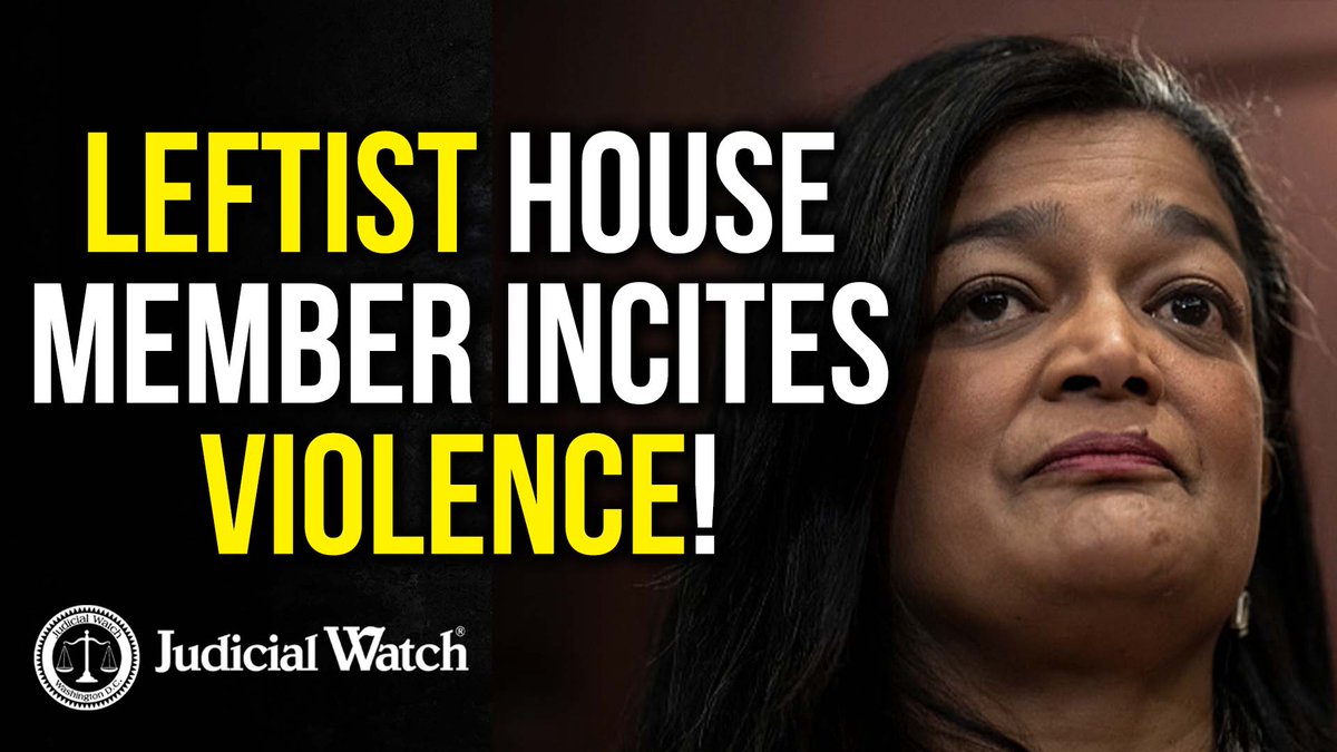 Violence is a core leftist value, leading communist House member incited violence again.