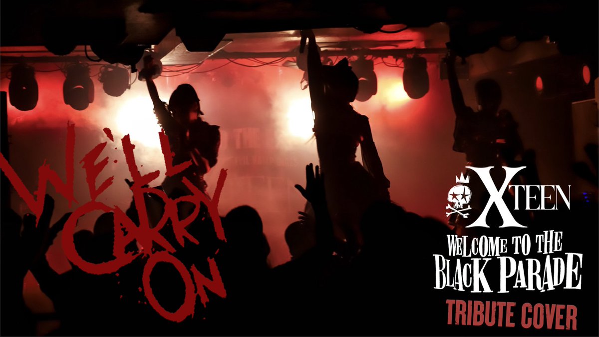WE'LL CARRY ON...! WELCOME TO THE BLACK PARADE My Chemical Romance TRIBUTE COVER DRUMS: JPHALJ / GUITARS: EURO / BASS: VACUUM PRO 04/14 CLUB SCIENCE TOKYO BEAUTIFUL SLUM #XTEEN TOKYO NUMBER ONE EMO / GOTH / HORROR PUNK ANGELS FOR ALL EMO GENARATIONS, GET THE BLACK MAKEUP ON #XCLOSED
