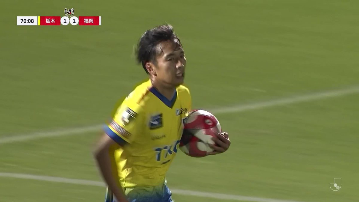 🎦 ゴール動画 🏆 JリーグYBCルヴァンカップ 第2回戦 🆚 栃木SCvs福岡 🔢 1-1 ⌚️ 71分 ⚽️ 屋宜 和真(栃木SC) #ルヴァンカップ