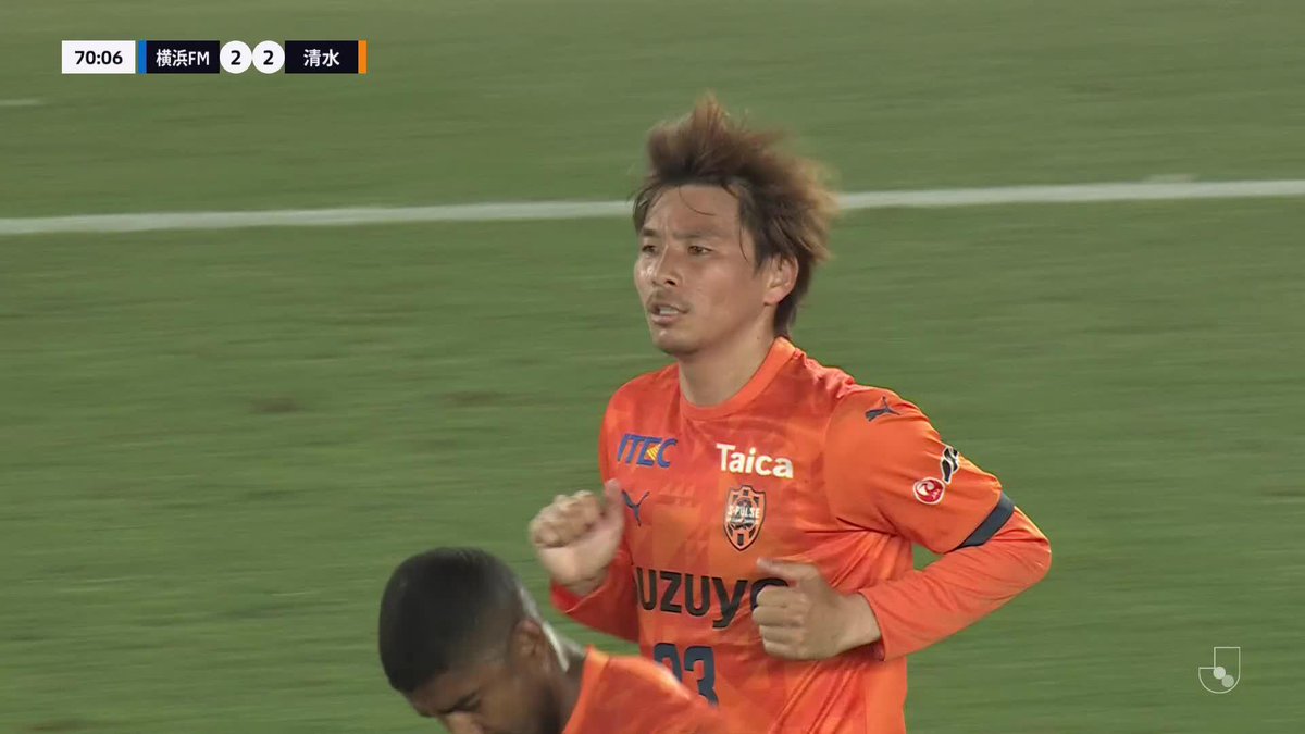 🎦 ゴール動画 🏆 明治安田Ｊ１リーグ 第12節 🆚 横浜FMvs清水 🔢 2-2 ⌚️ 71分 ⚽️ オウンゴール（清水) #Ｊリーグ
