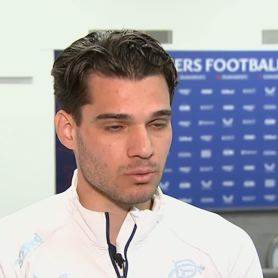 🔵 "If I knew that answer we probably wouldn't be in this situation..." Ianis Hagi can't explain why Rangers have been better in #UEL than domestically 🔽