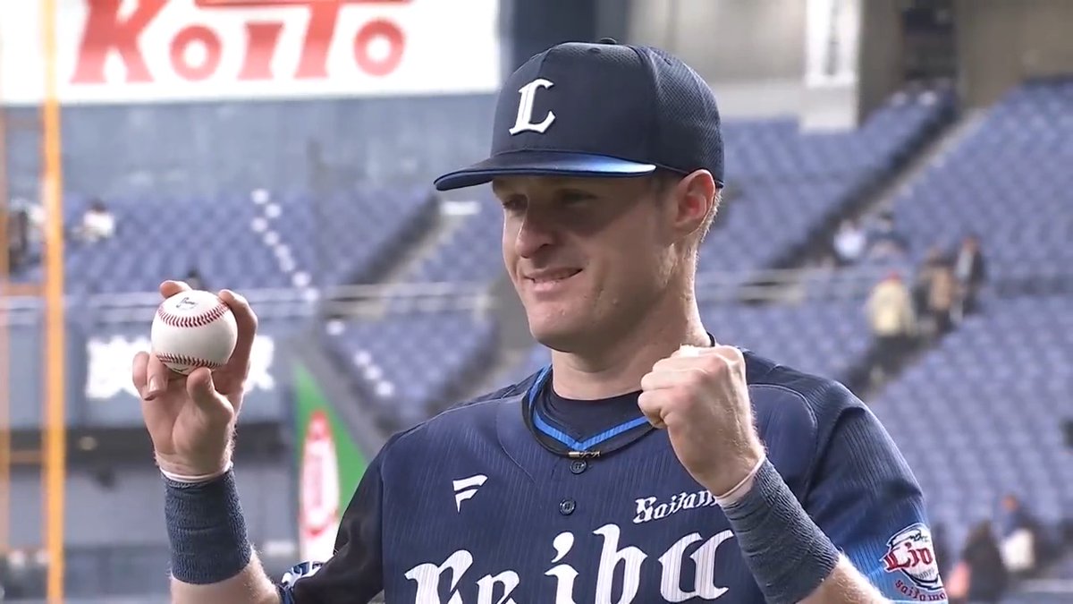 ／ 4/16 ヒーローインタビュー⚾ ＼ 埼玉西武 #ネビン 選手✨ #seibulions
