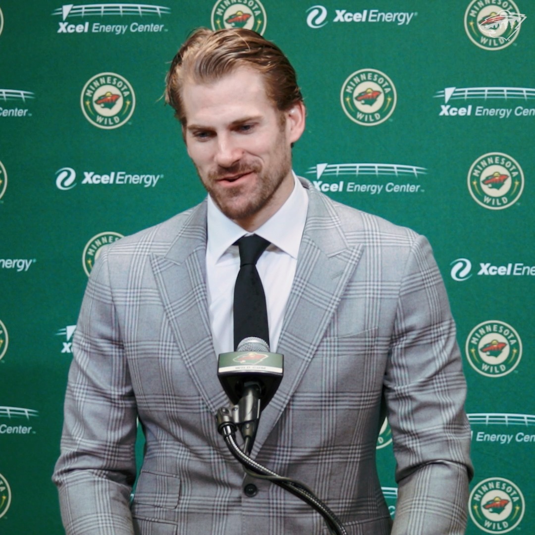 "We are just excited to get there and get to game 1" 🗣️ From last night: Marcus Foligno on grinding to the finish line tonight #mnwild