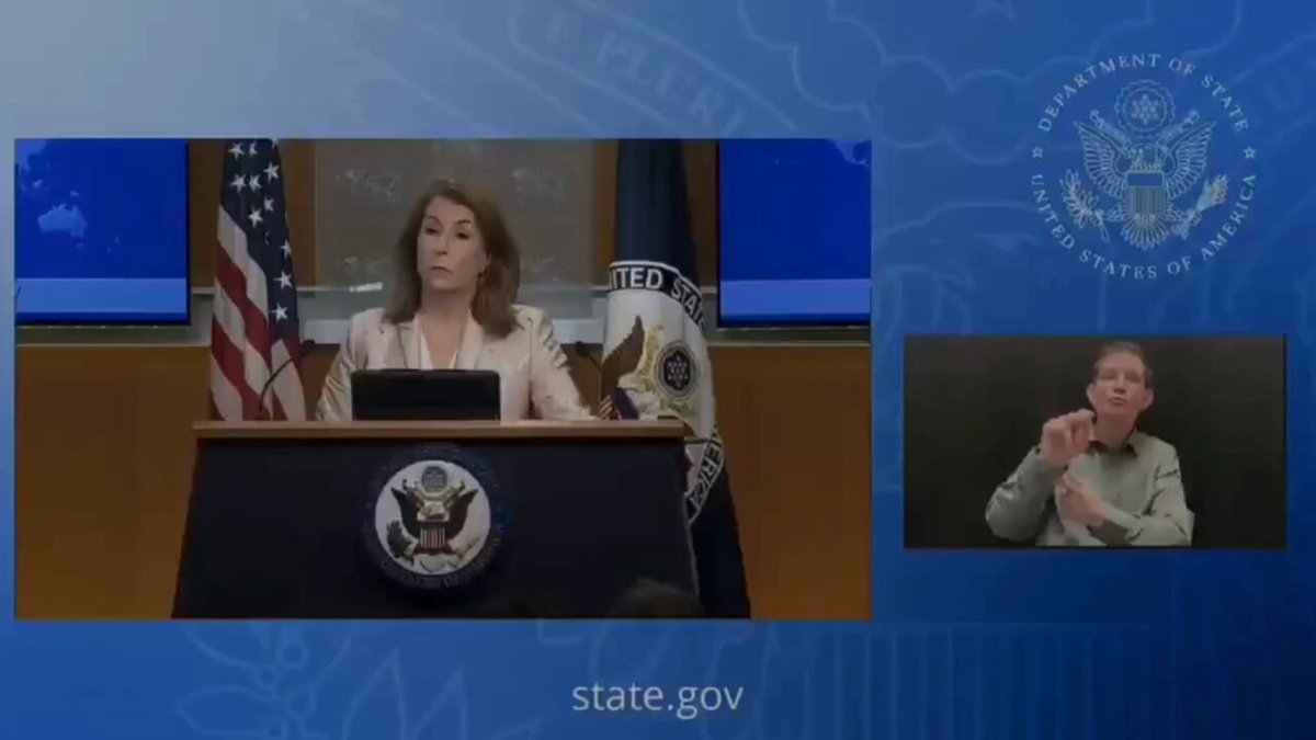 US Department of State spokesperson Tammy Bruce: "What I can say is a reminder that what was clear from the beginning: there would be no negotiations, no decisions, no arrangements [with Russia] until after the carnage has stopped. And after Palm Sunday, it's clearly a dynamic that there have to be more questions about the nature of who’s really committed to peace and a ceasefire."