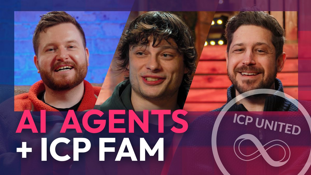 ICP United | DFINITY On CVE List, Events, & AI Agents Dive into the world of AI on $ICP with the latest ICP United show! Segments: 0:18 - Welcome Back! 0:47 - DFINITY Makes CVE List 1:16 - New Motoko Plushies 1:46 - Chain Chapter Events 2:05 - Organizing The FAM 2:47 - Texas Blockchain Workshop 3:01 - Pursue Typescript Course 3:22 - Cheers To The Builders 3:44 - Building Connections 4:20 - Interview With Lucid 4:38 - The Early Days 5:00 - Why Build on ICP? 5:42 - Early AI Agents 7:25 - Outpost Metaverse 8:13 - Building With AI 9:30 - What Is Chain Fusion? 11:32 - Bitcoin Las Vegas 12:20 - Discount Code: THESWOP 12:30 - Google A2A Protocol 12:45 - IC Panda Watch 13:27 - Google Firebase Launch 13:44 - Dom Talks Caffeine AI 14:31 - Javier On The Edge 14:53 - Piggycell Seed Funding