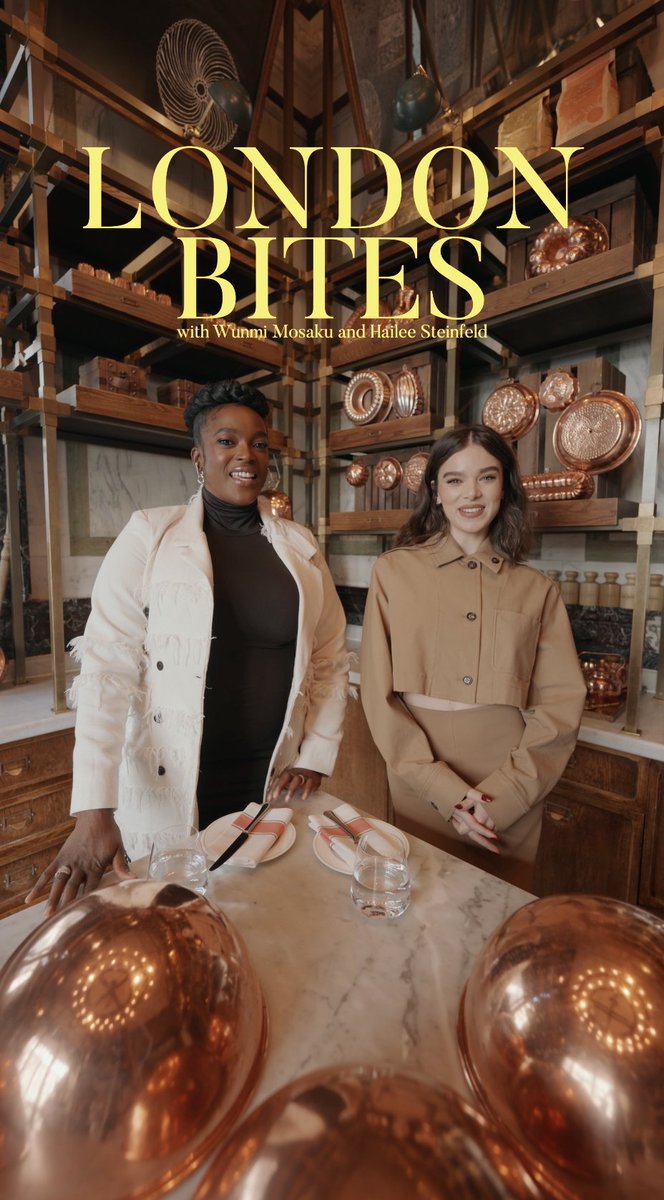 Wunmi Mosaku and Hailee Steinfeld for ‘SINNERS’ press