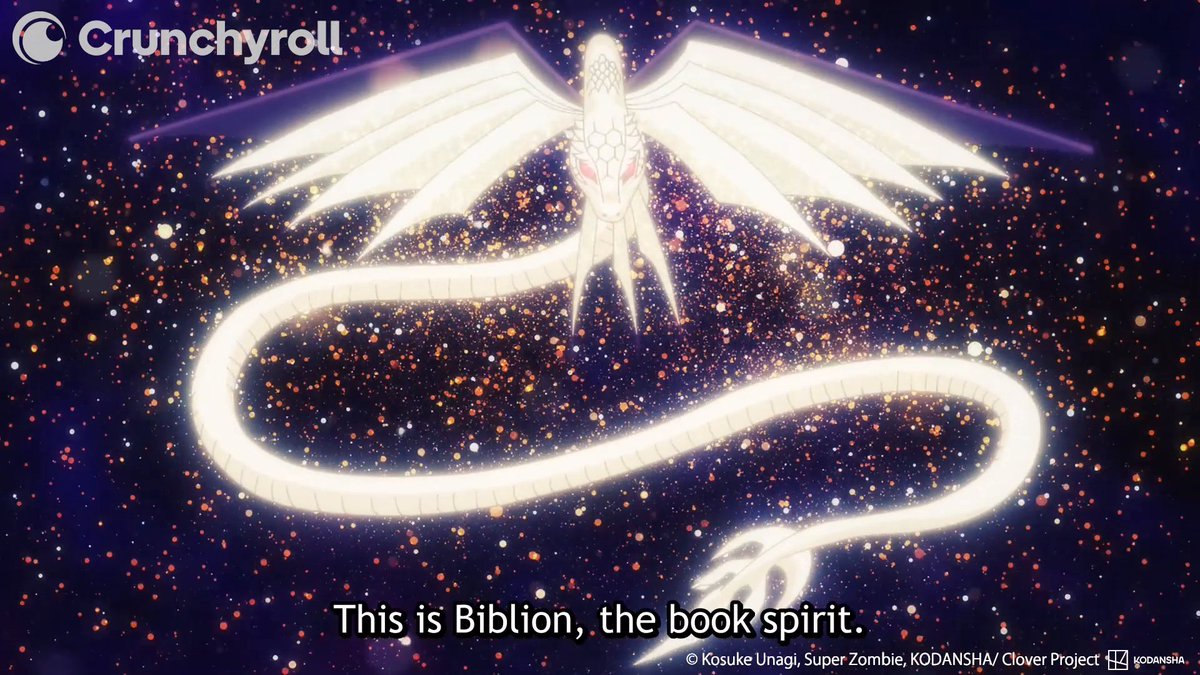 Happy National Librarian Day to the book spirit 🐍📚 (via I Left My A-Rank Party to Help My Former Students Reach the Dungeon Depths!)