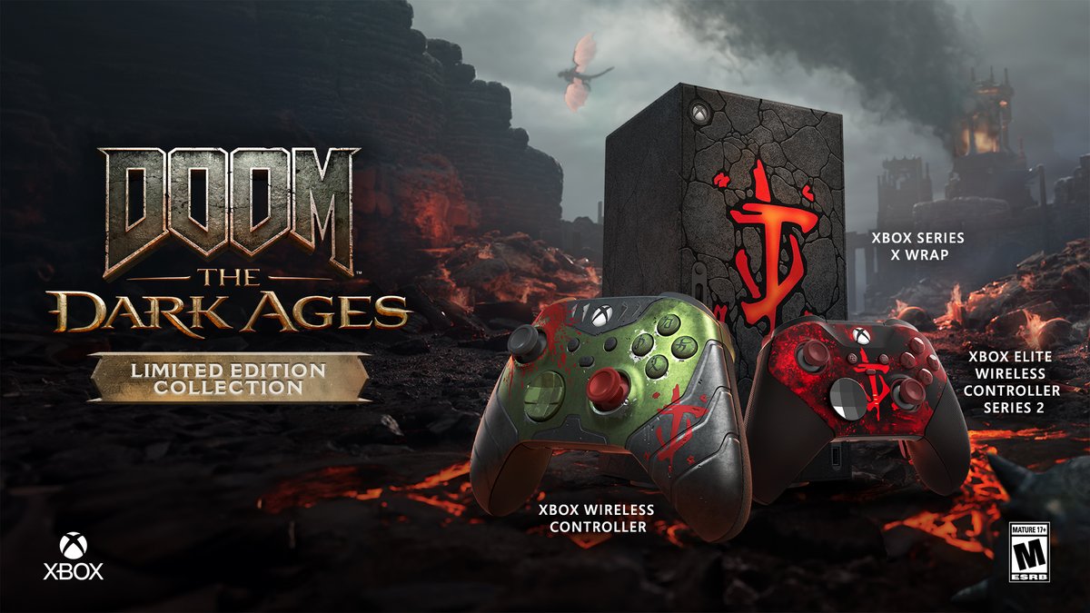 Bet the legions of Hell didn’t see this coming. Check out the new DOOM: The Dark Ages Limited Edition Collection: