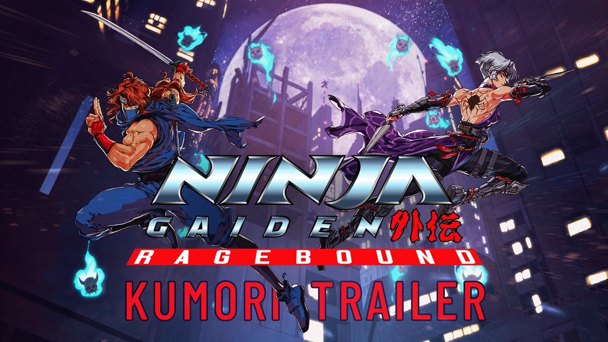 Unveiling Kumori, a masterful assassin from the Black Spider Clan, and second playable character in NINJA GAIDEN: Ragebound! When Kenji and Kumori's survival depends on merging their spirit, you must learn to master their deadly talents in the battle against evil!⚔️