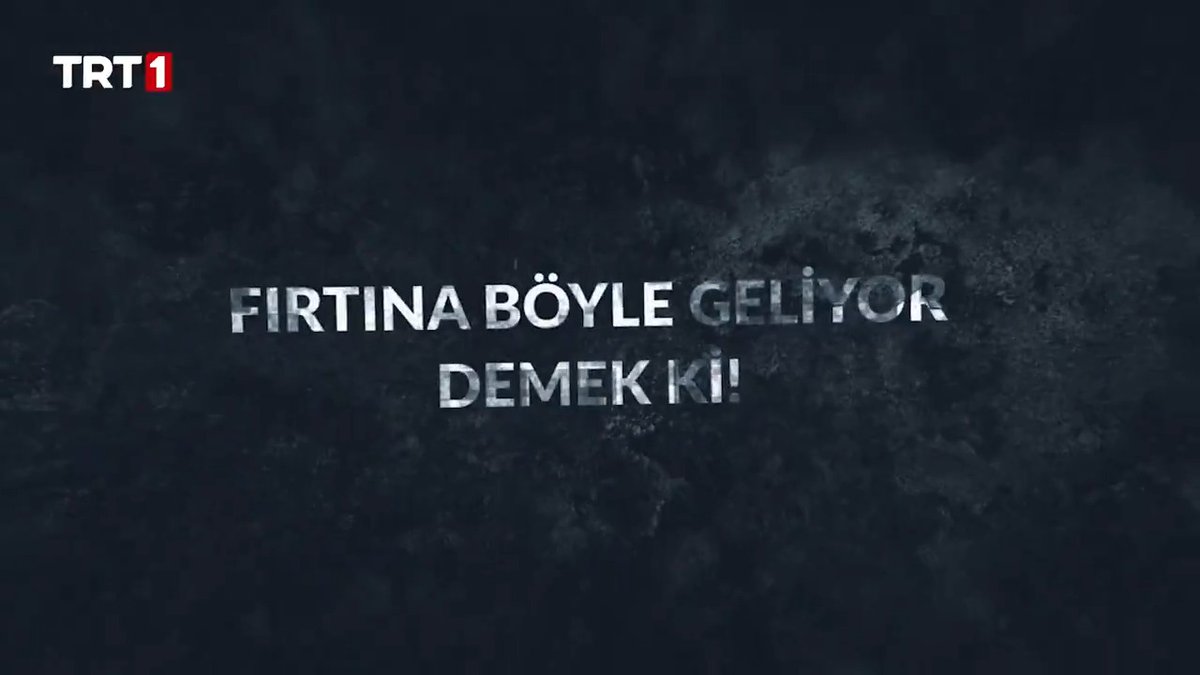 “Fırtına böyle geliyor demek ki!” 🔥🌪 #Teşkilat yeni bölümüyle pazar 20.00’de TRT 1’de! 💥