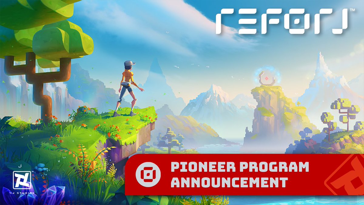 Introducing the Reforj Pioneer Program! Sign up to be among the first to playtest the Reforj Pre-Alpha, suggest features and provide valuable feedback to the team. 📝