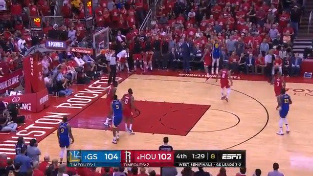 The last time Steph played Houston in the Playoffs: - 33 2nd half points - 23 4th quarter points - 13 clutch points on 105% TS - Sent them home - Most 4Q points in a closeout win in NBA History