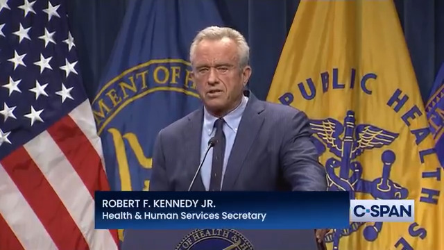 .Secretary Kennedy on autism: "This is an individual tragedy as well. Autism destroys families but more importantly it destroys our greatest resource, which are our children...we have to recognize we are doing this to our children and we need to put an end to it."