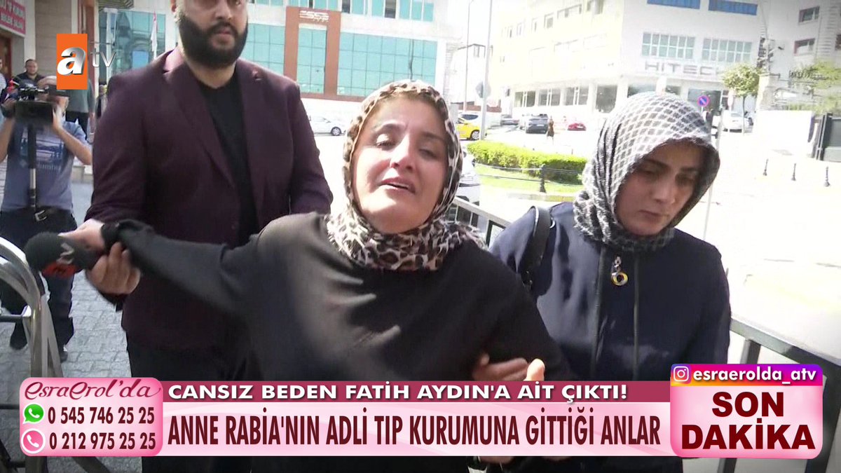 Cansız beden Fatih Aydın'a ait çıktı! Anne Rabia'nın Adli Tıp Kurumu'na gittiği o anlar... #EsraErolda