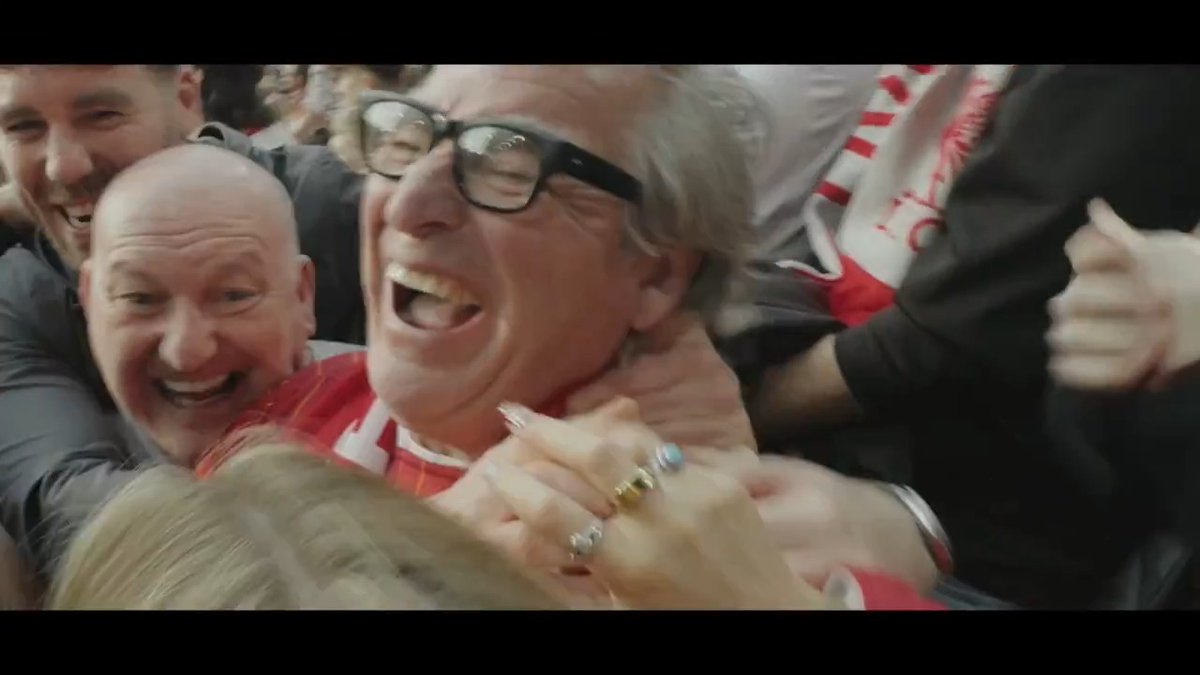 Reunited in Liverpool 🏈🫂⚽️ Three die-hard Liverpool FC supporters hosted Buffalo Bills superfans for a Premier League match at Anfield, returning the favor for their visit to Buffalo during the NFL playoffs 🤝 🎬 Watch Episode 2 of 'Discovering Football' here 👇