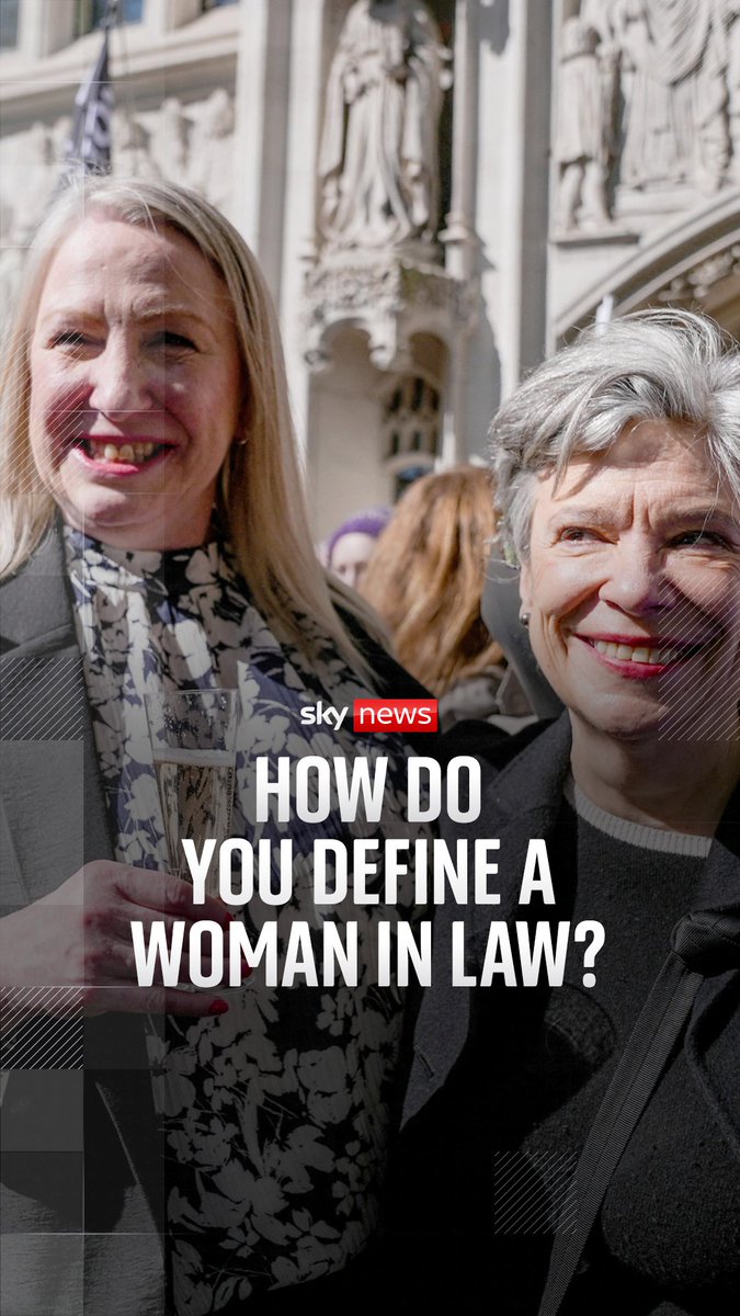 The Supreme Court, the highest civil court in the country, has ruled that "woman" in UK law refers to biological sex. Sky's Connor Gillies explains ⬇️ Read more: