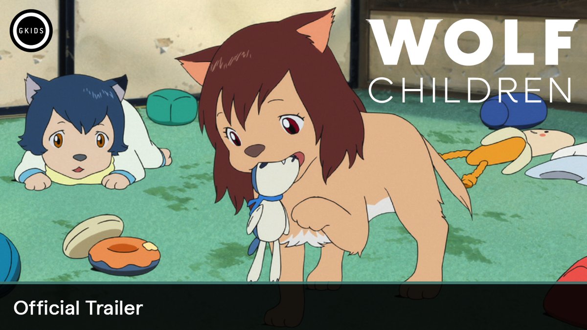 Tickets are on sale now for the 4K remaster of Mamoru Hosoda and Studio CHIZU's WOLF CHILDREN! 🐺🌸 Playing in Japanese w/ English subtitles and English dub May 11-13.