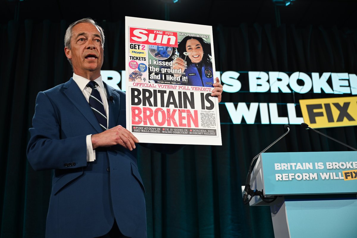 We are the party of working people. We will fix broken Britain.