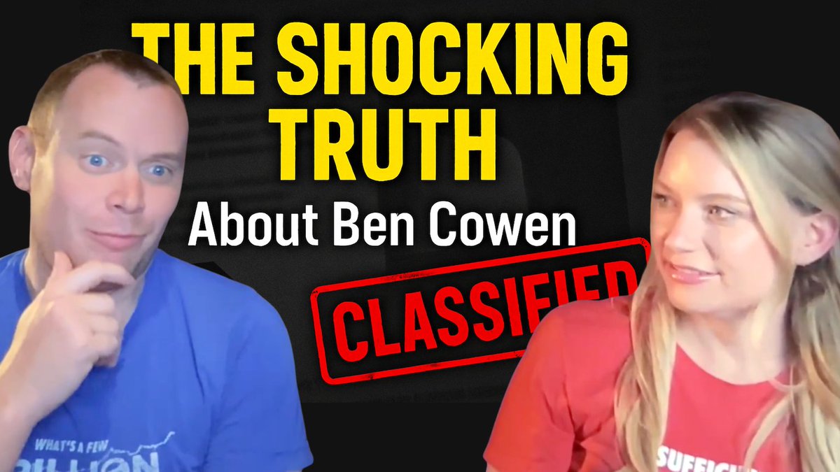 Thanks for jumping into the Explain Yourself Podcast Benjamin Cowen We talk about how Ben Cowen stores his money, how to dubiously speculate like a PhD, and uncover a truly SHOCKING revelation. Full episode on youtube (link below).