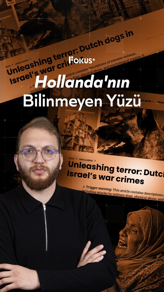 ➕ Filistin’de yaşlı bir kadına saldıran köpeğin aslında özel olarak eğitilmiş bir “asker” olduğunu biliyor muydunuz? ▪️ Four Winds K9 adlı Hollandalı bir şirket, 25 yıldır İsrail ordusuna köpek tedarik ediyor. ▪️ Uluslararası Adalet Divanı'na ev sahipliği yapan Hollanda’nın İsrail ile pek bilinmeyen suç ortaklığı…