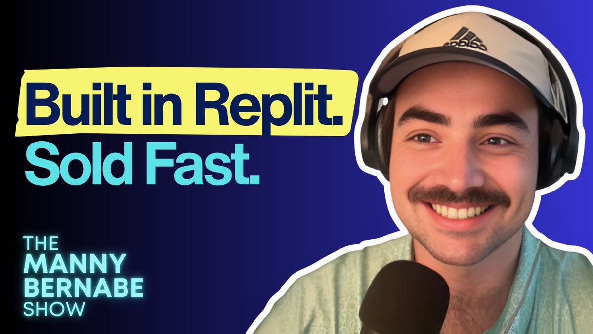 No CS degree. No problem. Billy vibe-coded 50+ apps using Replit, sold fast, and launched an agency. Check out my full podcast interview with Billy Howell to learn how he did it.