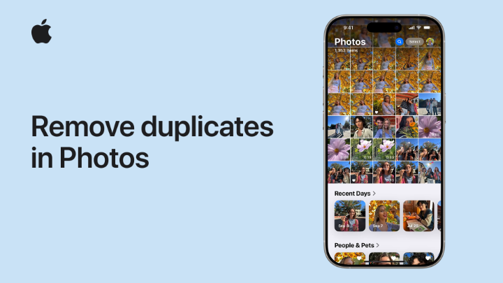 I’m seeing double 👯 If you have duplicates of photos in your library, you can easily get rid of them to stay organized. Here’s how, in the Photos app.