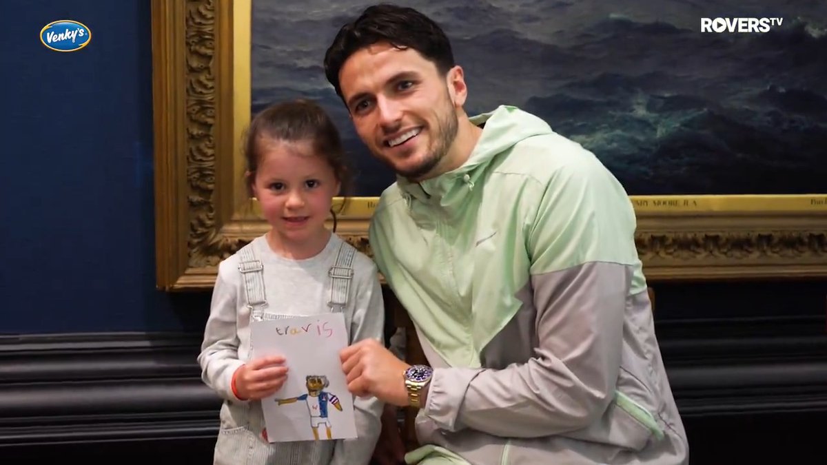 💙 Hundreds of #Rovers fans flocked to Blackburn Museum & Art Gallery to meet captain Lewis Travis, keeper Balazs Toth, and recent debutant Kristi Montgomery - and to check out the new exhibition celebrating our upcoming 150th anniversary! 🔵⚪️
