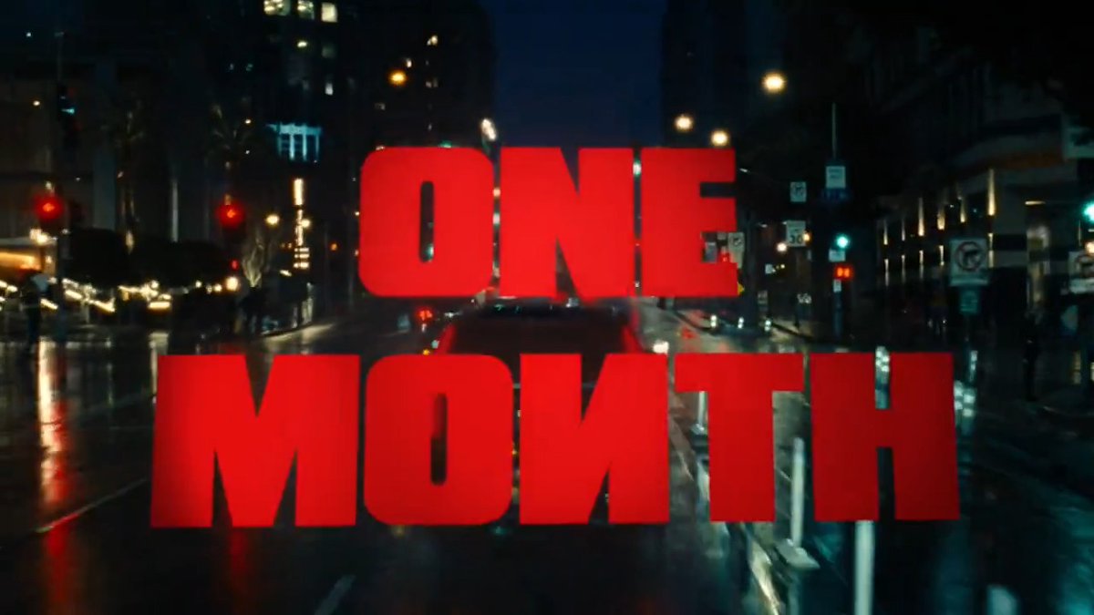 it all begins in ONE MONTH. #HURRYUPTOMORROW // IN THEATERS 5.16.25 fan event tickets on sale 4.17.25